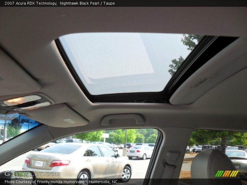 Nighthawk Black Pearl / Taupe 2007 Acura RDX Technology