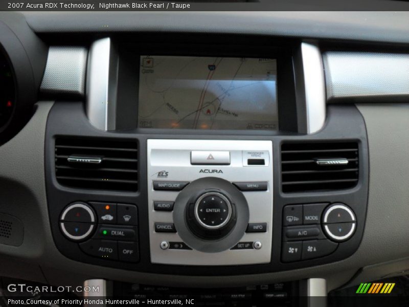 Nighthawk Black Pearl / Taupe 2007 Acura RDX Technology