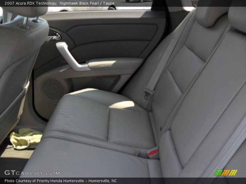 Nighthawk Black Pearl / Taupe 2007 Acura RDX Technology