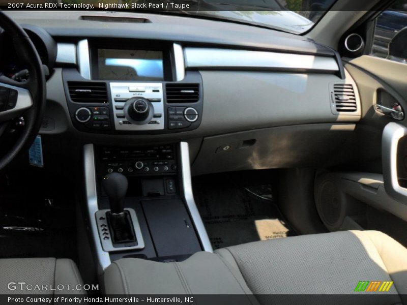 Nighthawk Black Pearl / Taupe 2007 Acura RDX Technology