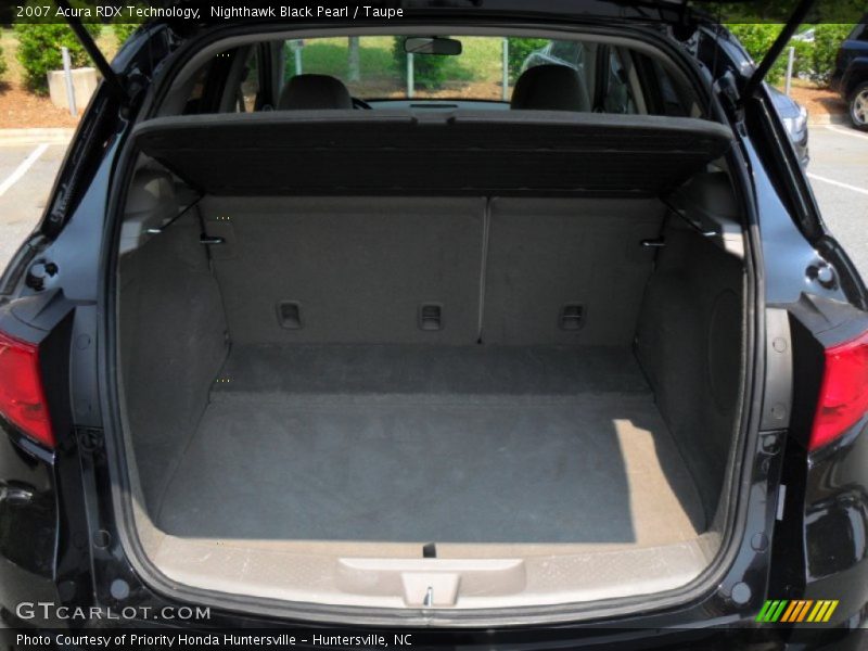 Nighthawk Black Pearl / Taupe 2007 Acura RDX Technology