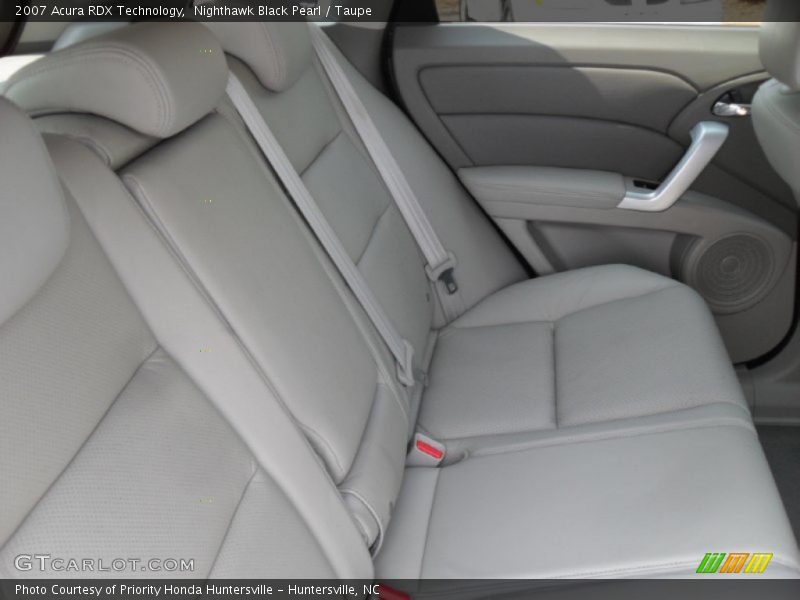 Nighthawk Black Pearl / Taupe 2007 Acura RDX Technology