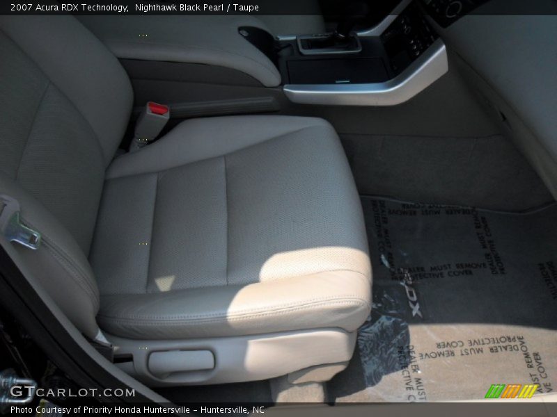 Nighthawk Black Pearl / Taupe 2007 Acura RDX Technology