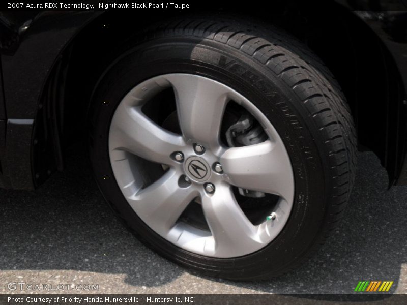 Nighthawk Black Pearl / Taupe 2007 Acura RDX Technology