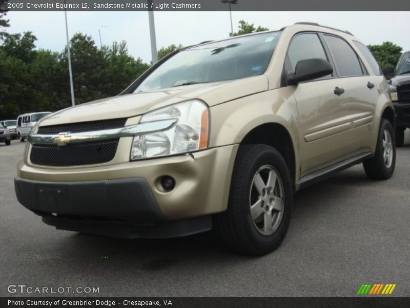 Sandstone Metallic / Light Cashmere 2005 Chevrolet Equinox LS