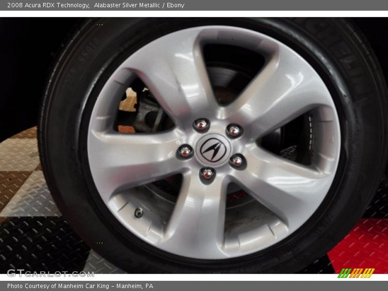 Alabaster Silver Metallic / Ebony 2008 Acura RDX Technology