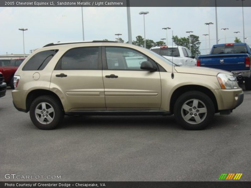 Sandstone Metallic / Light Cashmere 2005 Chevrolet Equinox LS