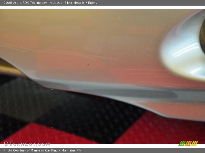 Alabaster Silver Metallic / Ebony 2008 Acura RDX Technology