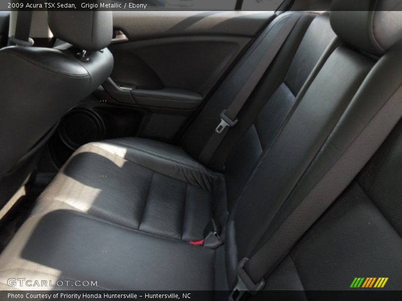 Grigio Metallic / Ebony 2009 Acura TSX Sedan