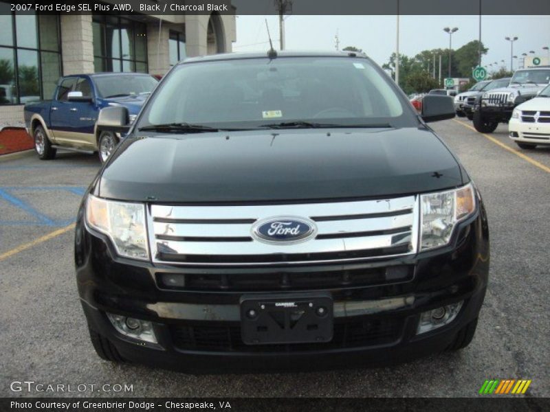 Black / Charcoal Black 2007 Ford Edge SEL Plus AWD