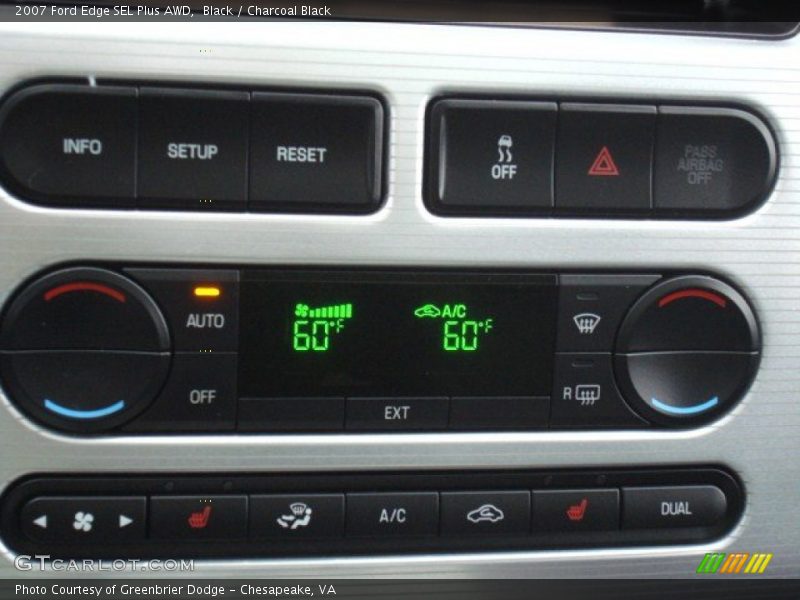 Black / Charcoal Black 2007 Ford Edge SEL Plus AWD
