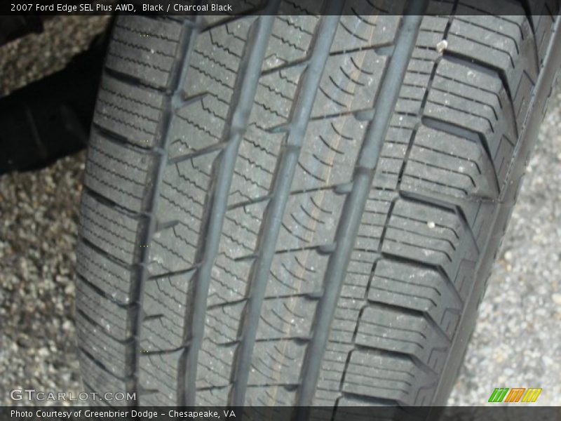 Black / Charcoal Black 2007 Ford Edge SEL Plus AWD