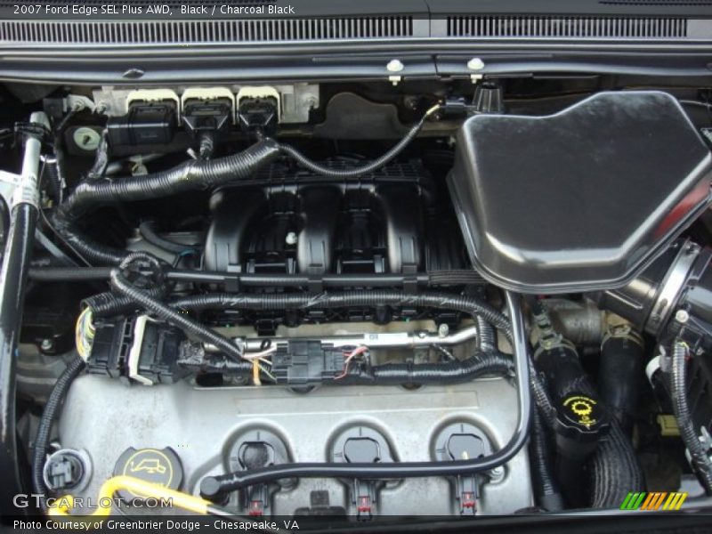 Black / Charcoal Black 2007 Ford Edge SEL Plus AWD