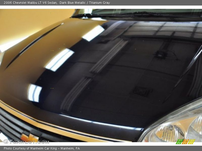 Dark Blue Metallic / Titanium Gray 2006 Chevrolet Malibu LT V6 Sedan