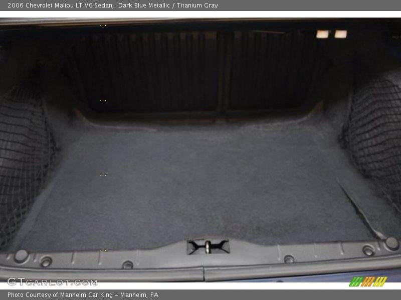 Dark Blue Metallic / Titanium Gray 2006 Chevrolet Malibu LT V6 Sedan