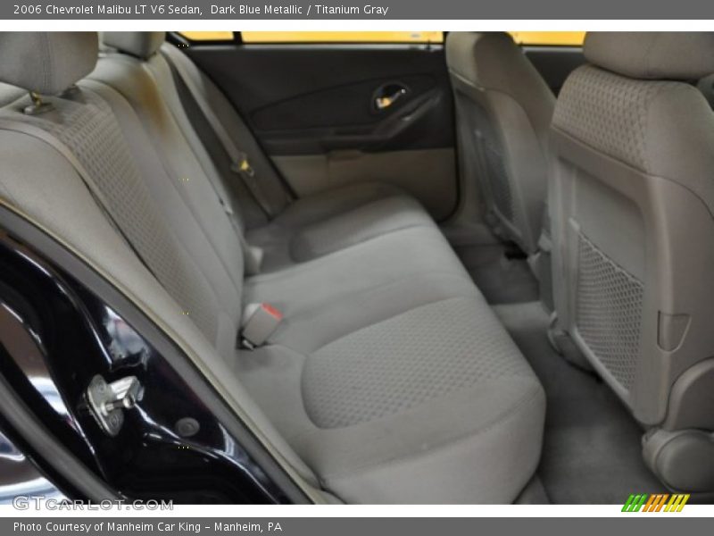 Dark Blue Metallic / Titanium Gray 2006 Chevrolet Malibu LT V6 Sedan
