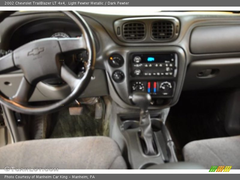 Light Pewter Metallic / Dark Pewter 2002 Chevrolet TrailBlazer LT 4x4