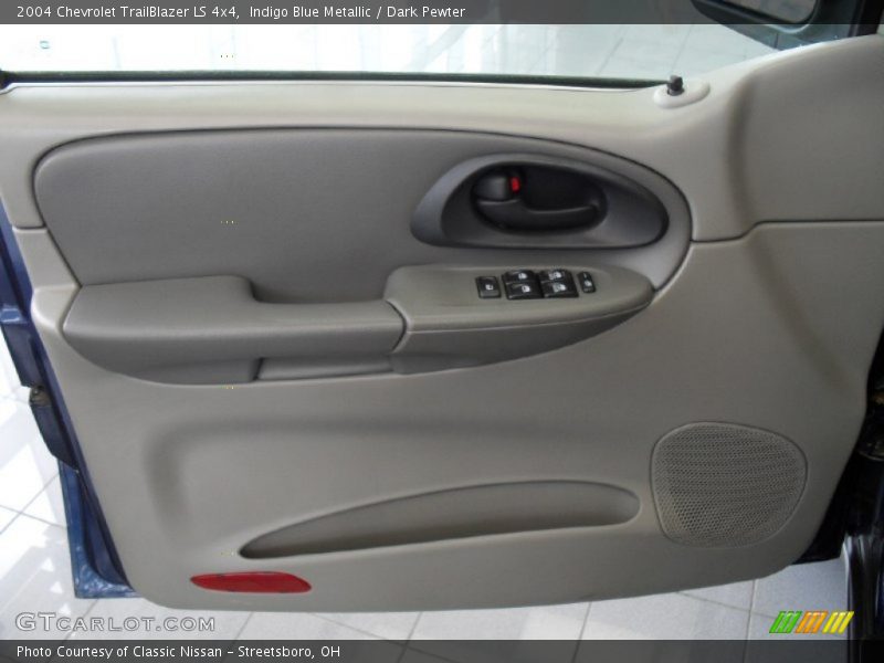 Indigo Blue Metallic / Dark Pewter 2004 Chevrolet TrailBlazer LS 4x4