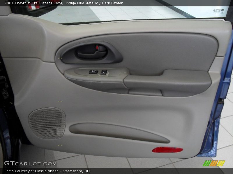 Indigo Blue Metallic / Dark Pewter 2004 Chevrolet TrailBlazer LS 4x4