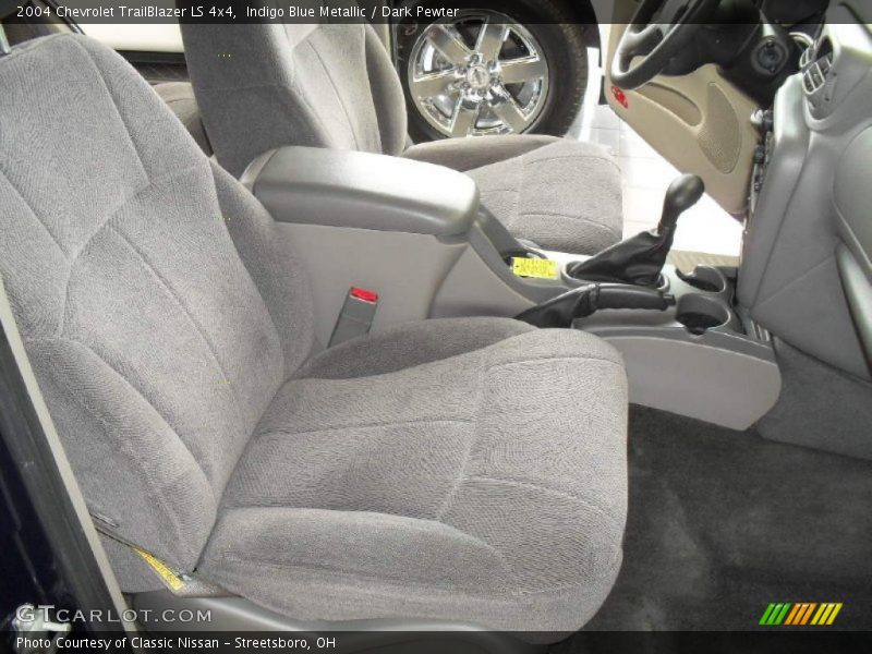 Indigo Blue Metallic / Dark Pewter 2004 Chevrolet TrailBlazer LS 4x4