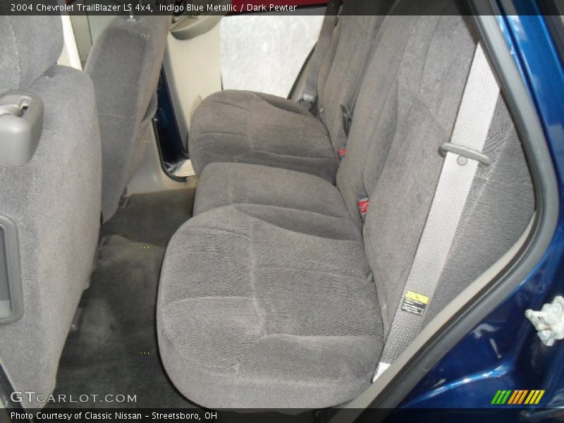 Indigo Blue Metallic / Dark Pewter 2004 Chevrolet TrailBlazer LS 4x4