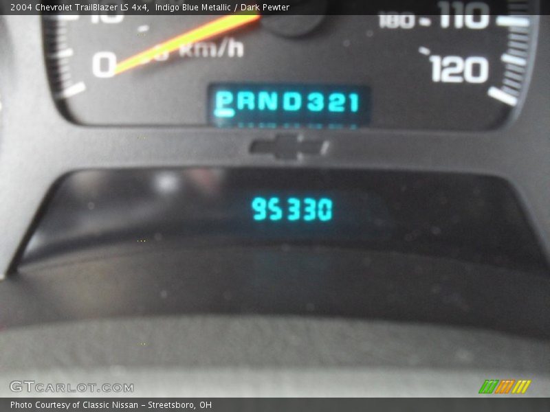 Indigo Blue Metallic / Dark Pewter 2004 Chevrolet TrailBlazer LS 4x4