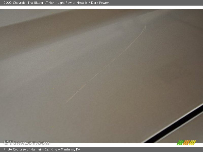 Light Pewter Metallic / Dark Pewter 2002 Chevrolet TrailBlazer LT 4x4