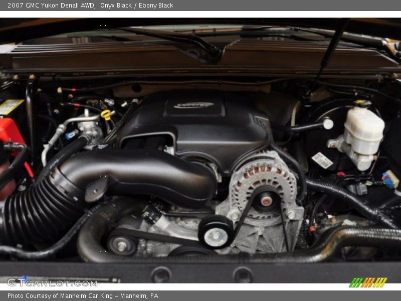 Onyx Black / Ebony Black 2007 GMC Yukon Denali AWD
