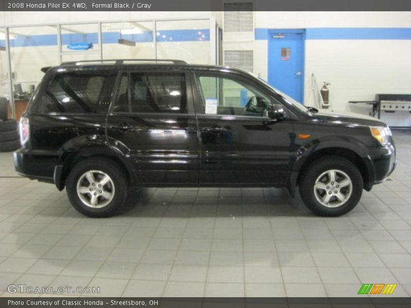 Formal Black / Gray 2008 Honda Pilot EX 4WD