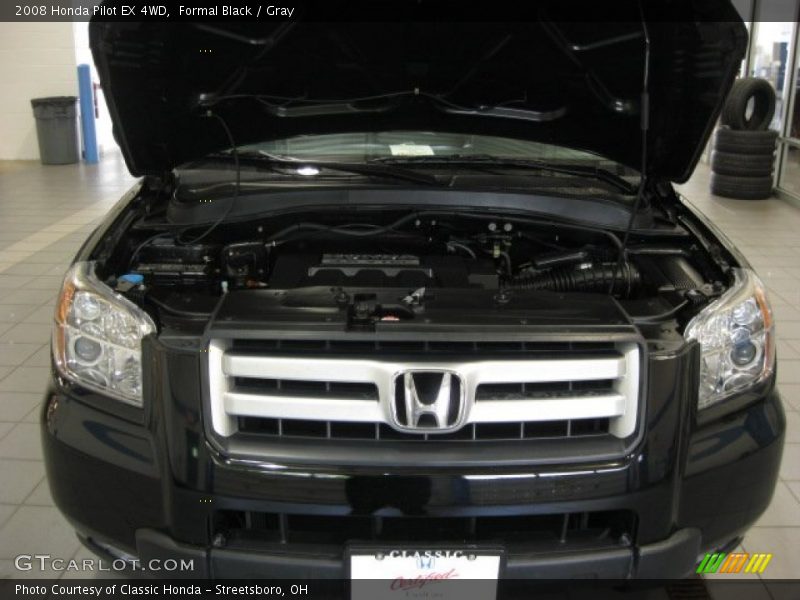 Formal Black / Gray 2008 Honda Pilot EX 4WD