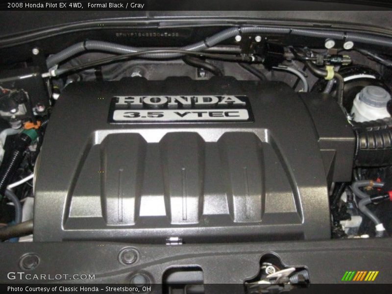 Formal Black / Gray 2008 Honda Pilot EX 4WD