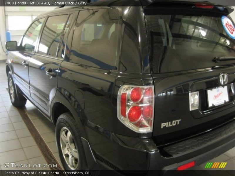 Formal Black / Gray 2008 Honda Pilot EX 4WD