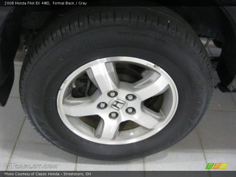 Formal Black / Gray 2008 Honda Pilot EX 4WD