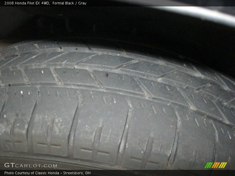 Formal Black / Gray 2008 Honda Pilot EX 4WD