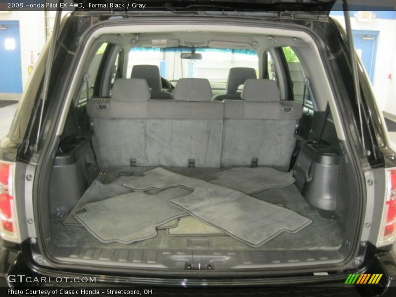Formal Black / Gray 2008 Honda Pilot EX 4WD