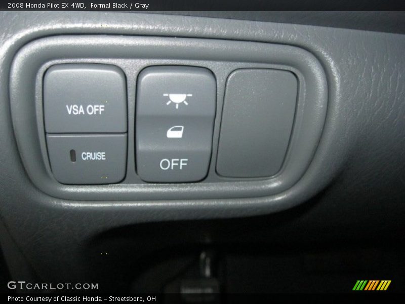 Formal Black / Gray 2008 Honda Pilot EX 4WD