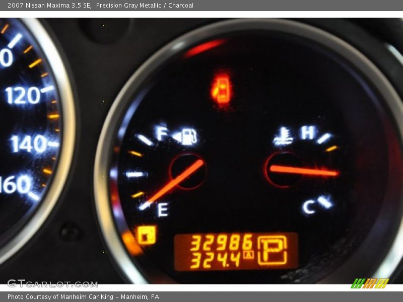 Precision Gray Metallic / Charcoal 2007 Nissan Maxima 3.5 SE