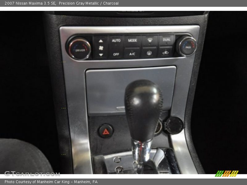 Precision Gray Metallic / Charcoal 2007 Nissan Maxima 3.5 SE