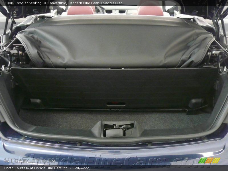 Modern Blue Pearl / Saddle/Tan 2008 Chrysler Sebring LX Convertible