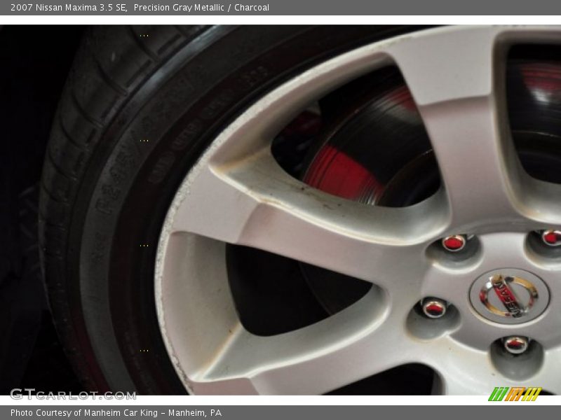 Precision Gray Metallic / Charcoal 2007 Nissan Maxima 3.5 SE