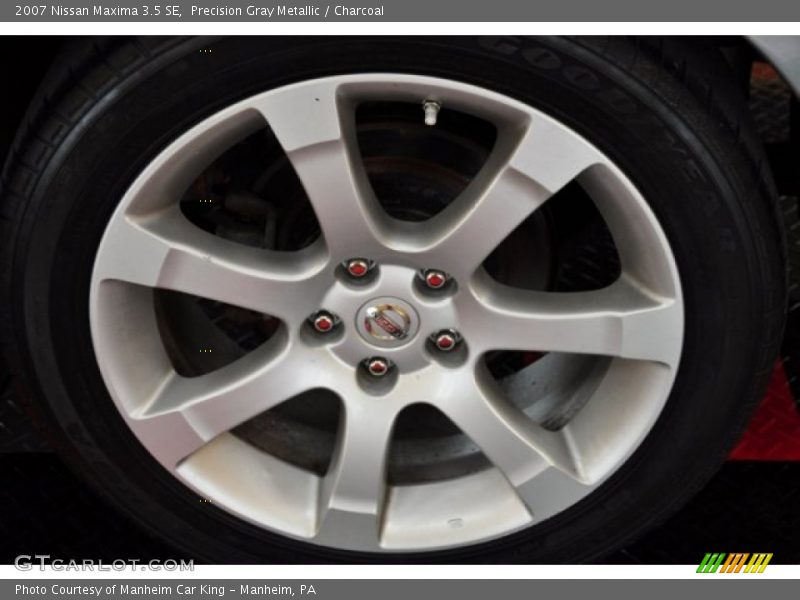 Precision Gray Metallic / Charcoal 2007 Nissan Maxima 3.5 SE