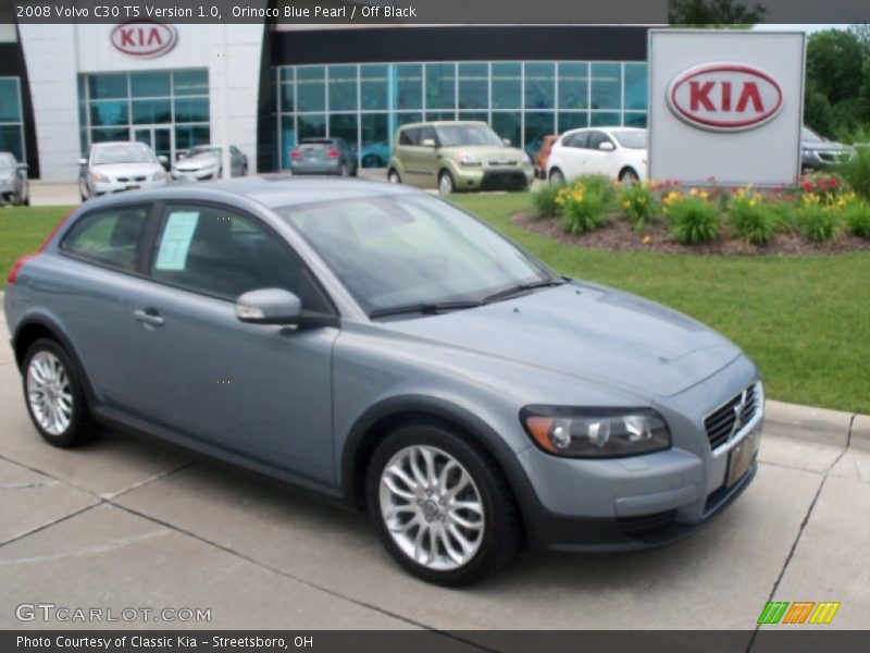Orinoco Blue Pearl / Off Black 2008 Volvo C30 T5 Version 1.0