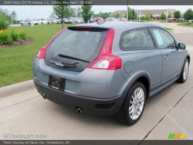 Orinoco Blue Pearl / Off Black 2008 Volvo C30 T5 Version 1.0