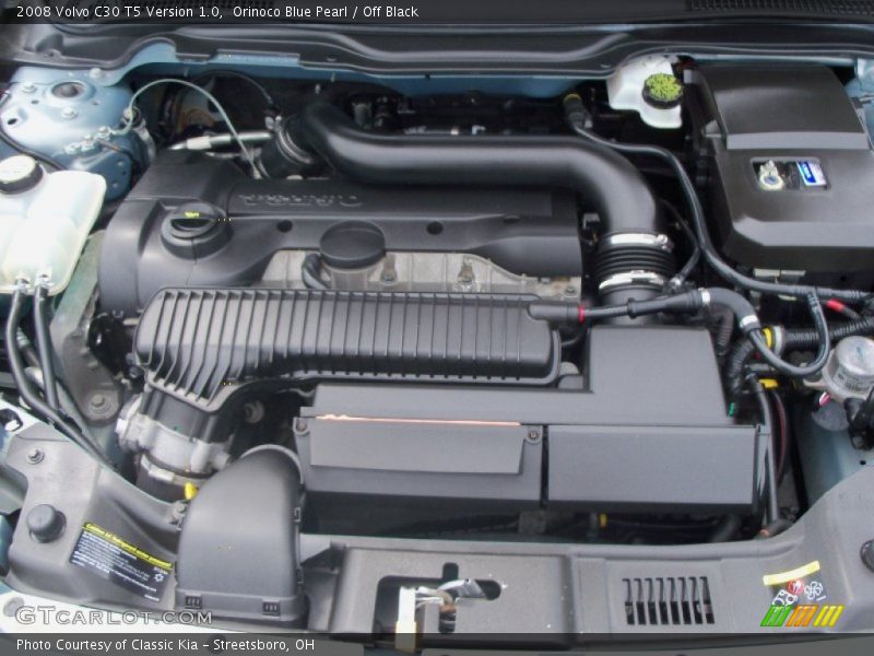 Orinoco Blue Pearl / Off Black 2008 Volvo C30 T5 Version 1.0