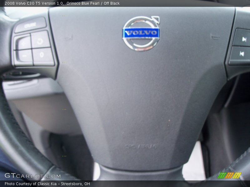 Orinoco Blue Pearl / Off Black 2008 Volvo C30 T5 Version 1.0