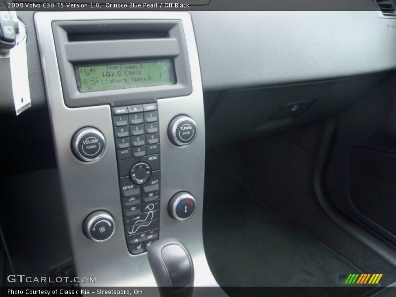 Orinoco Blue Pearl / Off Black 2008 Volvo C30 T5 Version 1.0
