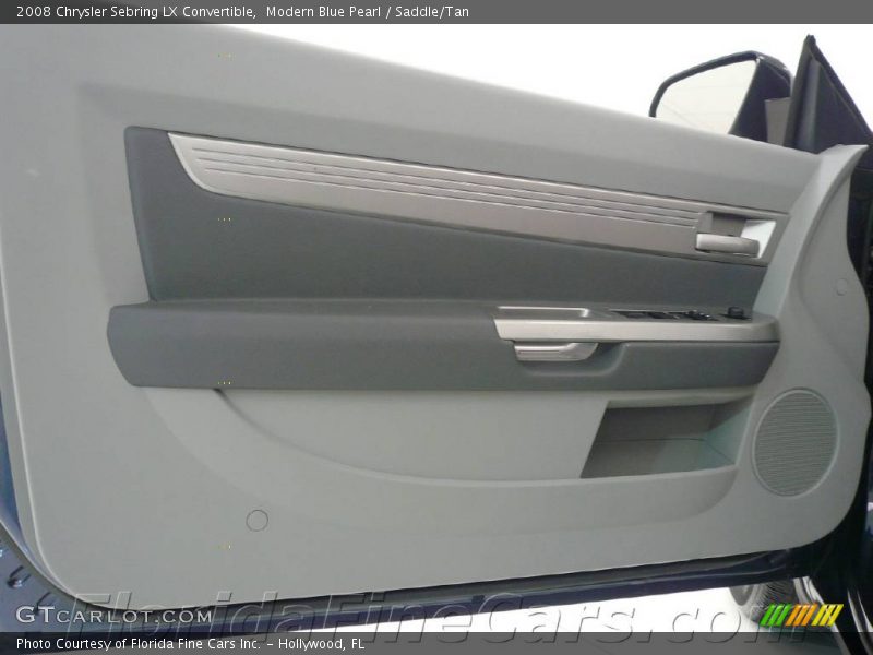 Modern Blue Pearl / Saddle/Tan 2008 Chrysler Sebring LX Convertible