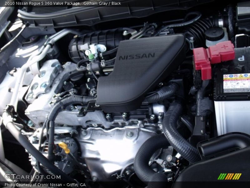 Gotham Gray / Black 2010 Nissan Rogue S 360 Value Package
