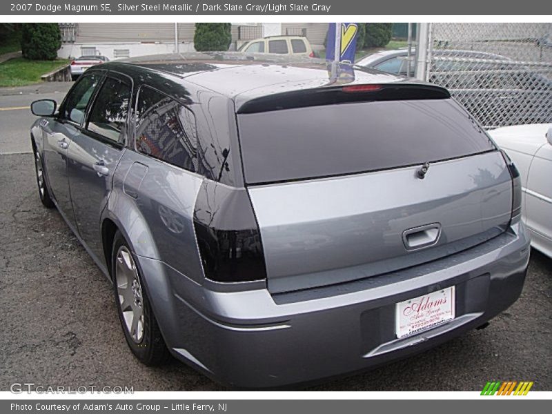 Silver Steel Metallic / Dark Slate Gray/Light Slate Gray 2007 Dodge Magnum SE