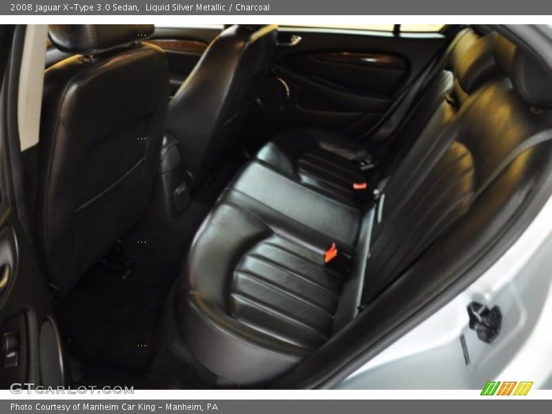 Liquid Silver Metallic / Charcoal 2008 Jaguar X-Type 3.0 Sedan